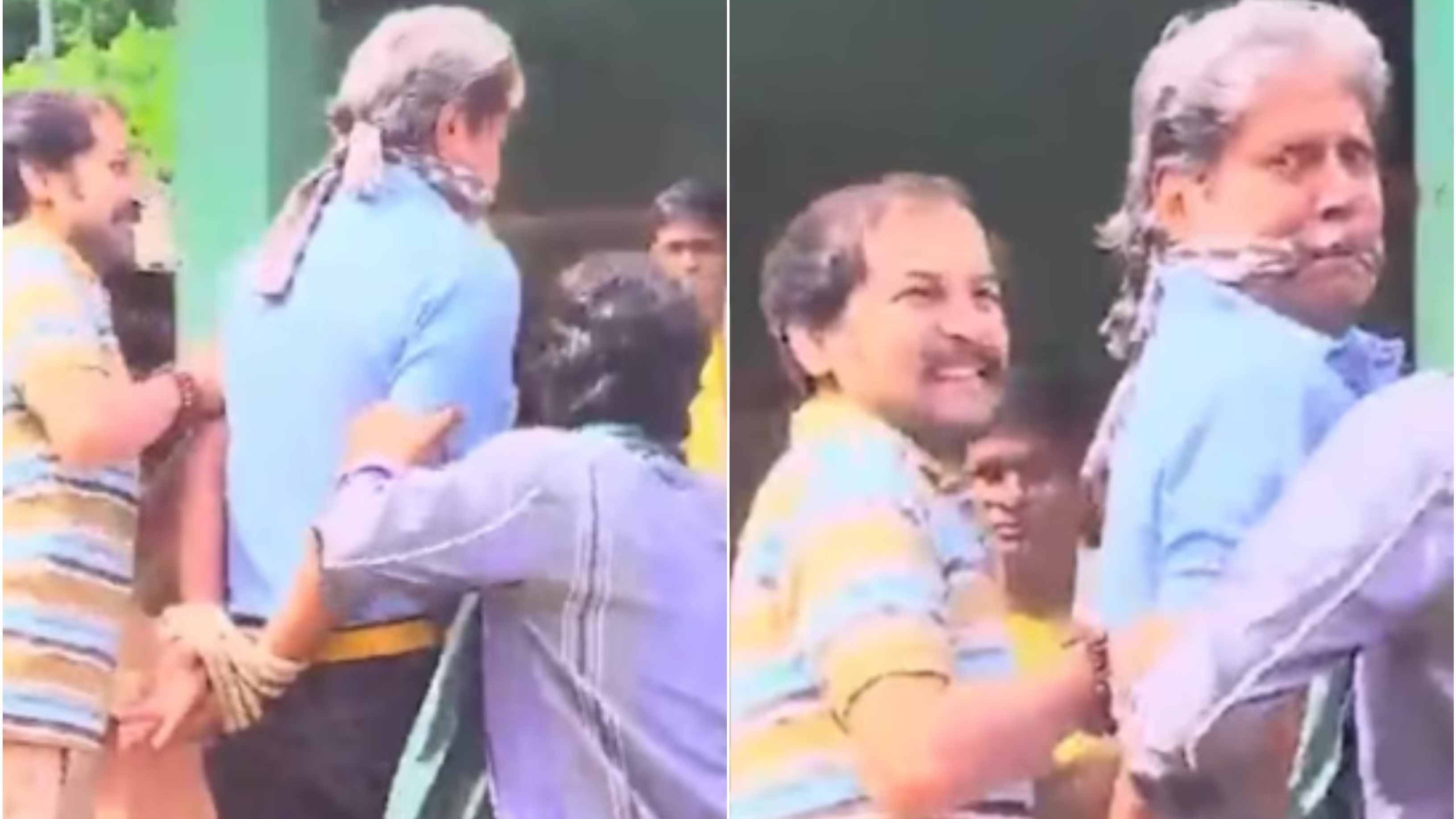 WATCH: Viral video shows Kapil Dev getting kidnapped by goons, fans expresses concerns