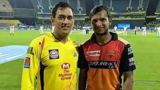 IPL 2021: MS Dhoni's advice of using slow bouncers, cutters was useful for me, says T Natarajan 