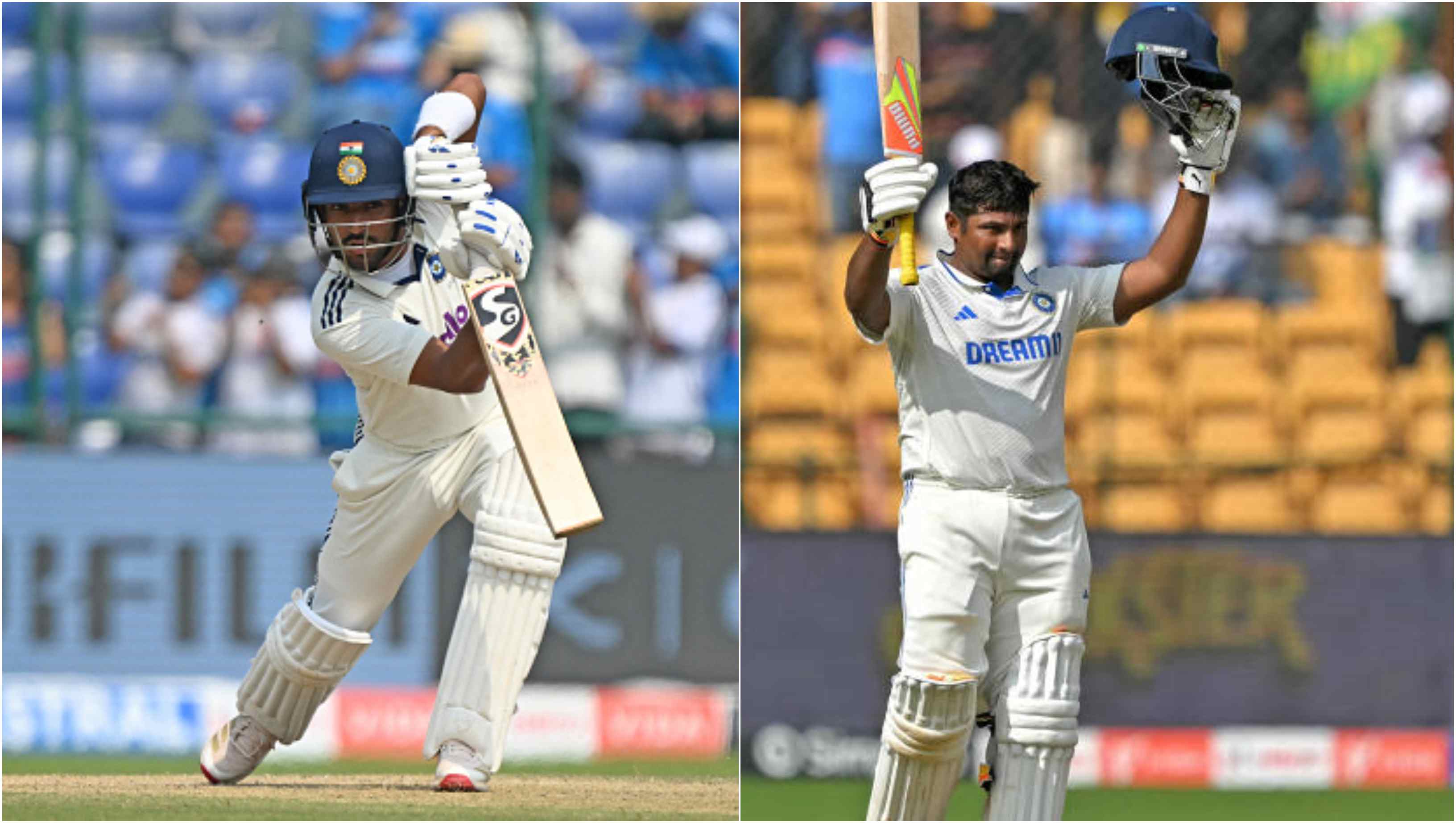 Dhruv Jurel and Sarfaraz Khan | Getty