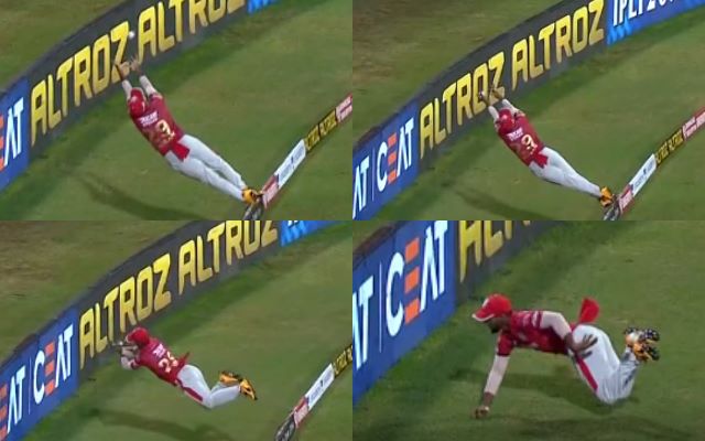 Nicholas Pooran delivered stunning fielding efforts against RR | Twitter