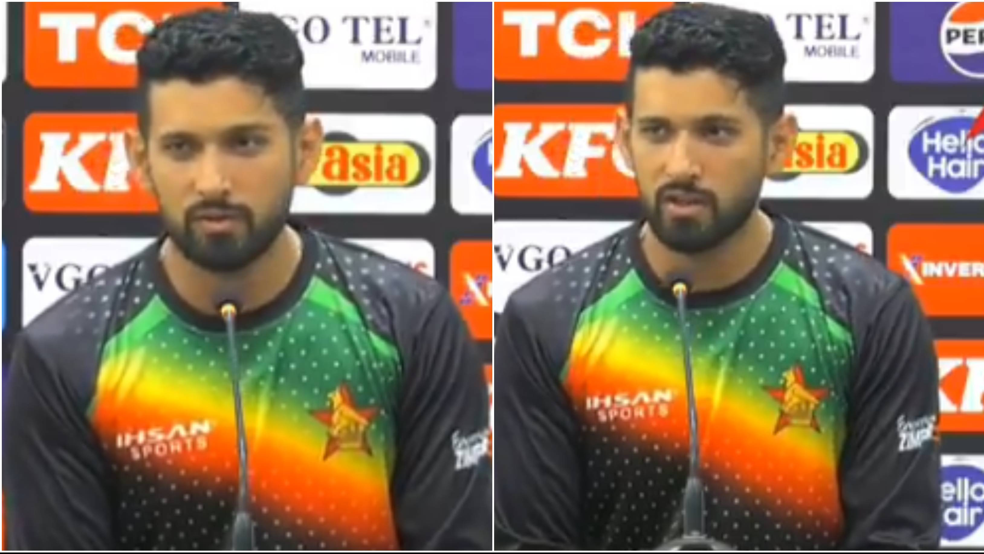 WATCH: “I don’t care who the first or second-best team in Asia,” Sikandar Raza shuts down Pakistani journalist with blunt reply