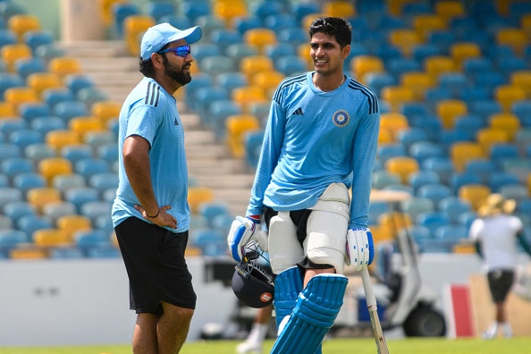 Shubman Gill and Rohit Sharma | Getty