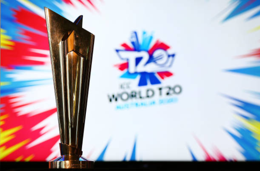 टी-20 विश्वकप ट्रॉफी | Getty