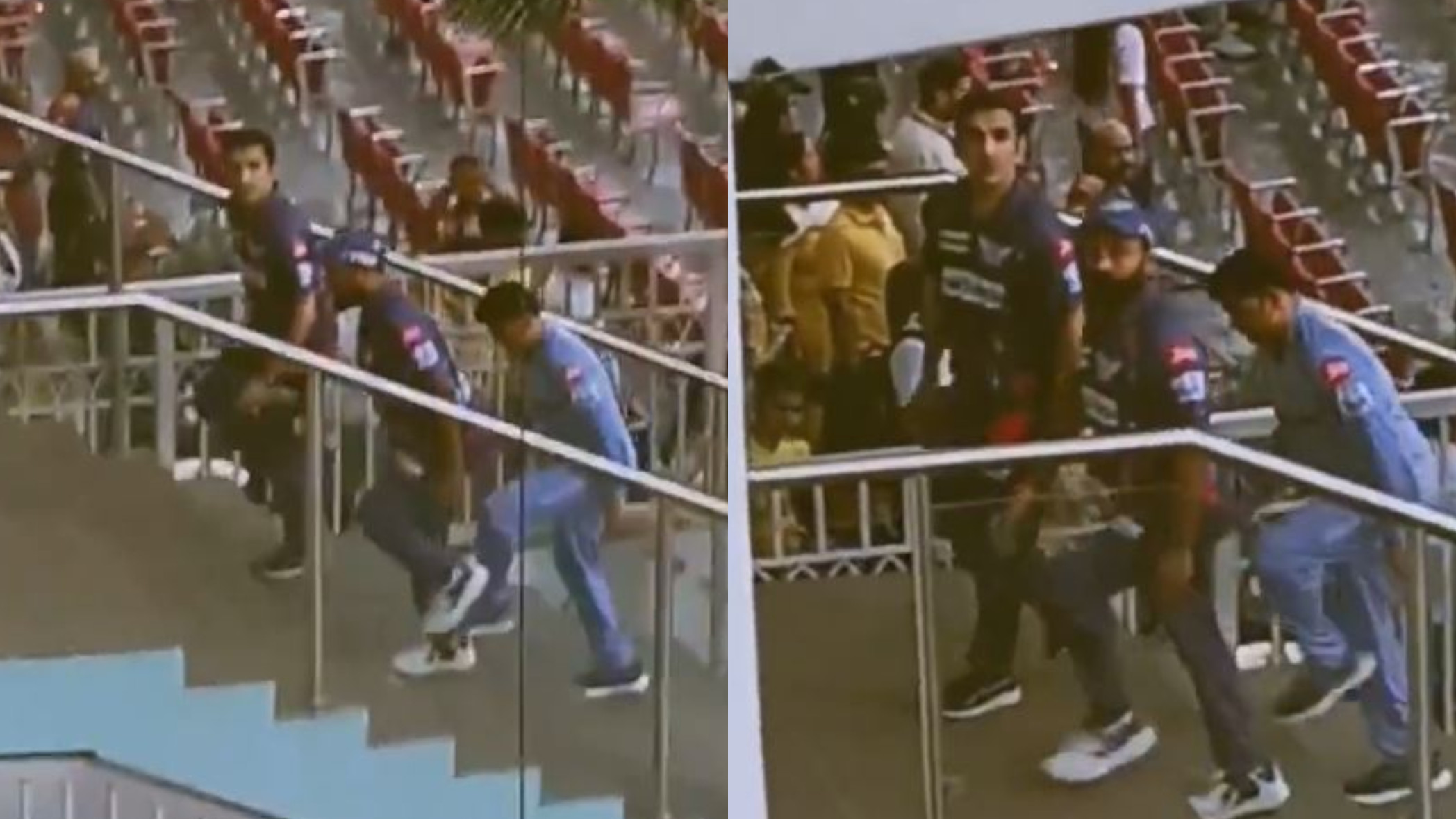 IPL 2023: WATCH- Lucknow crowd heckles Gautam Gambhir by chanting ‘Kohli, Kohli’ as he walks back to pavilion