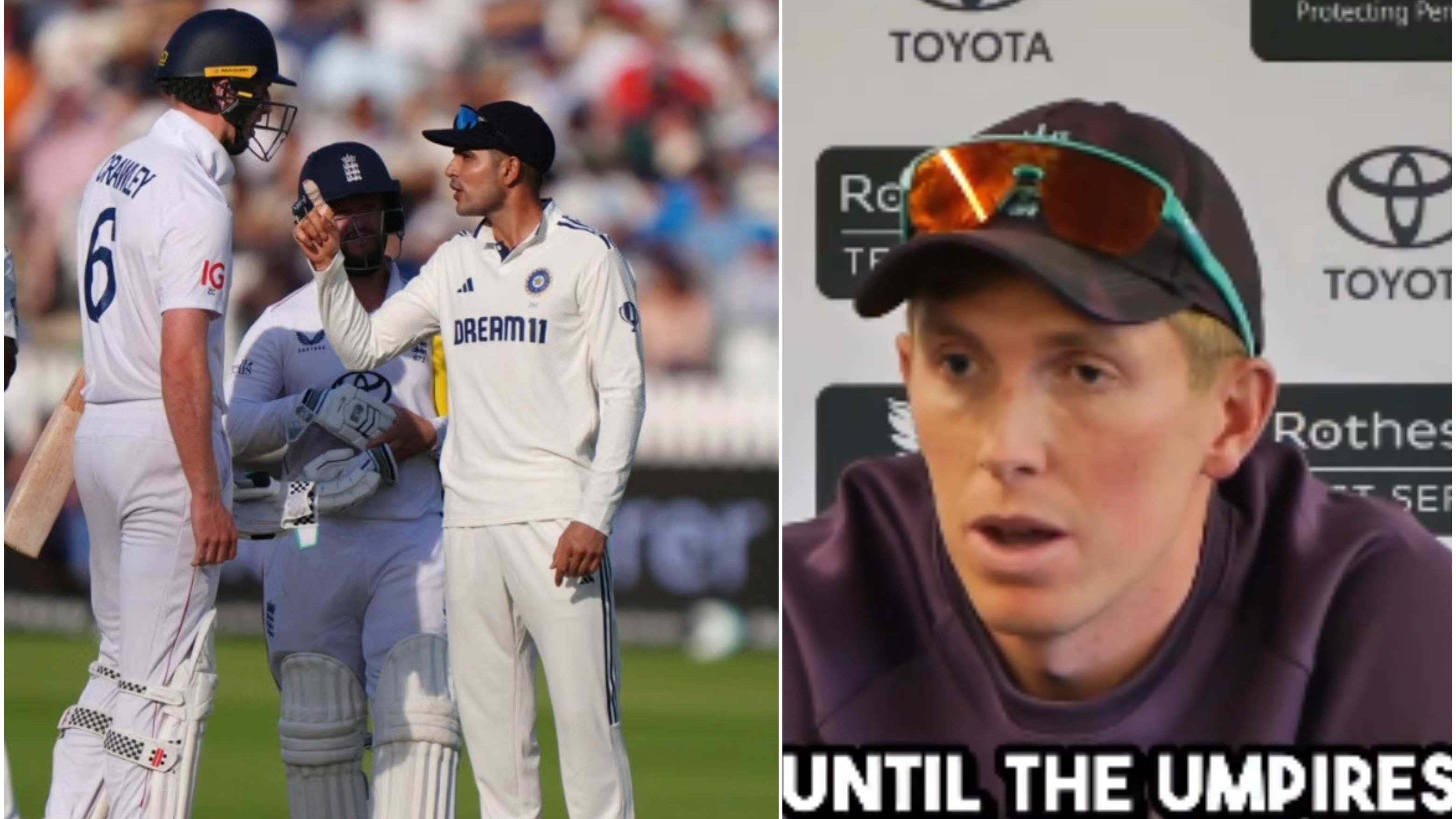 ENG v IND 2025: WATCH – “I saw the umpires go…,” Zak Crawley responds to Shubman Gill’s “90 seconds late” claim