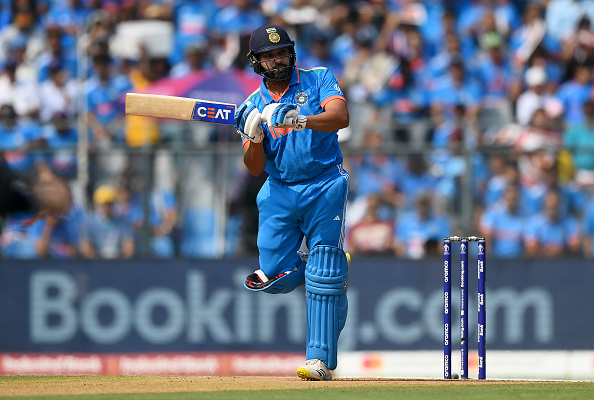 Rohit Sharma now has 28 sixes in CWC 2023 and 51 overall in World Cups | Getty