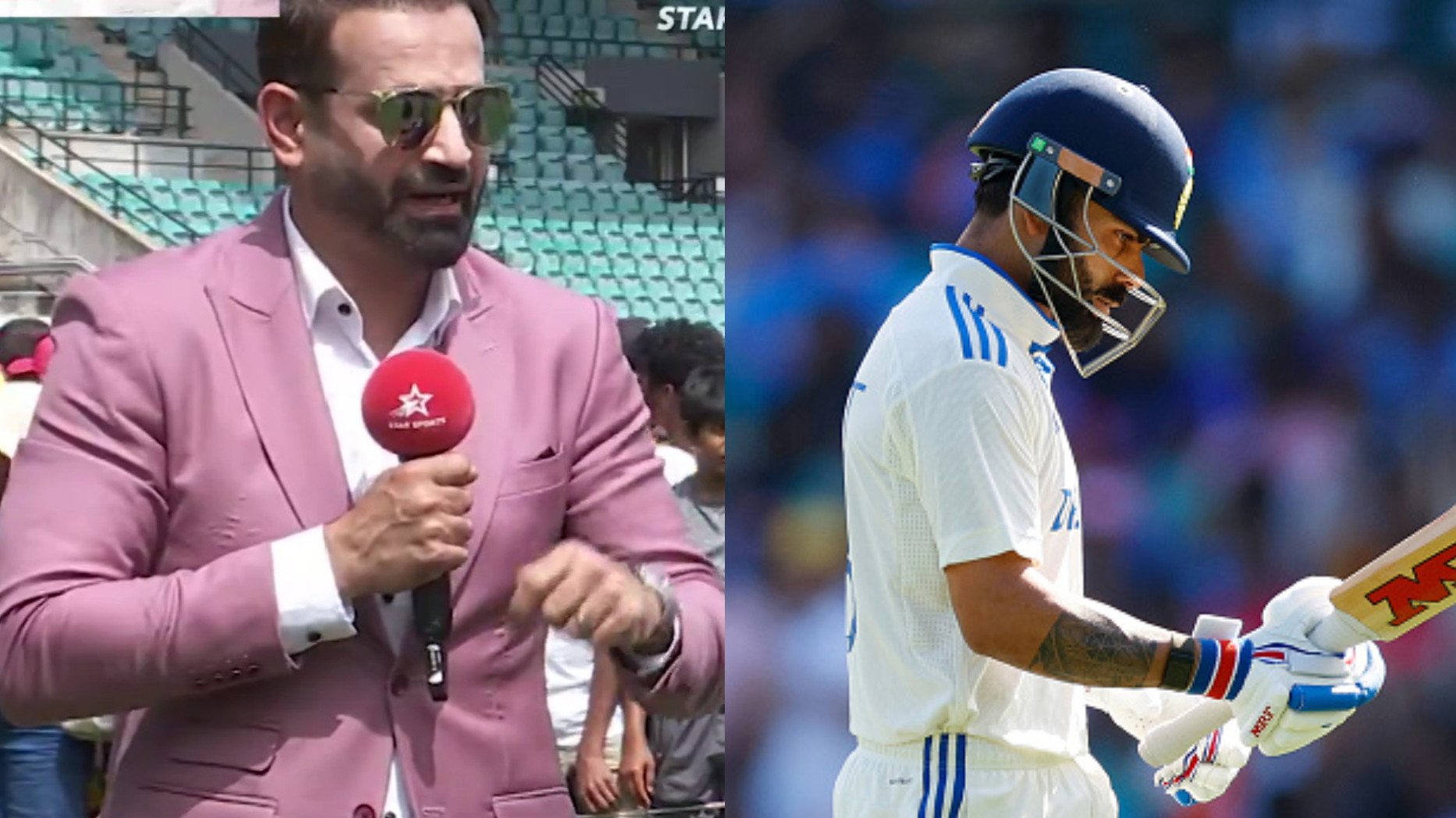 BGT 2024: WATCH- “India don’t need superstar culture”- Irfan Pathan unhappy with performance of Virat Kohli