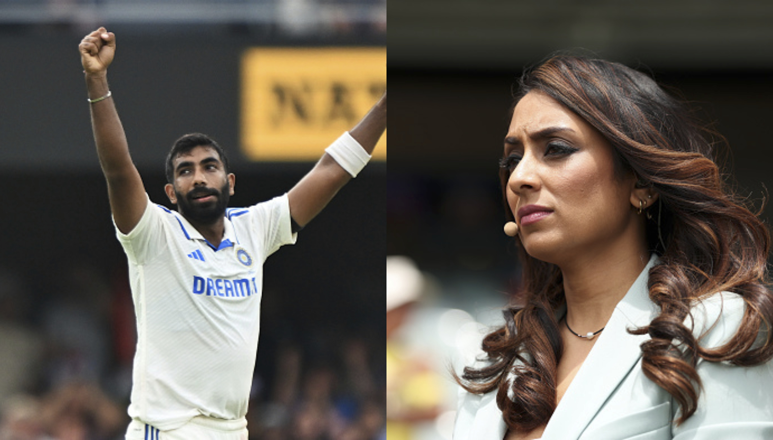 Isa Guha called Jasprit Bumrah a primate on commentary on day 2 of Brisbane Test | Getty