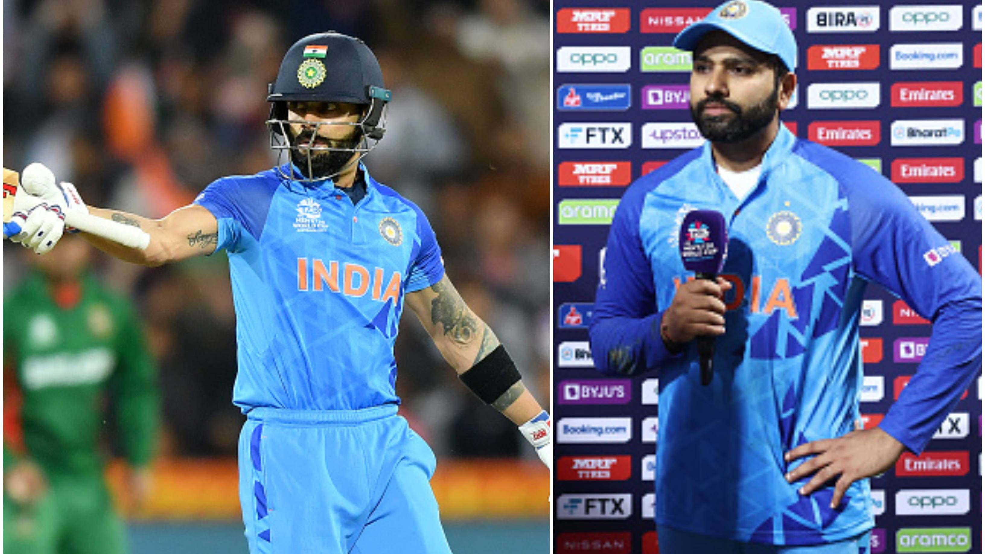 T20 World Cup 2022: “He is really doing it for us,” Rohit heaps praise on Kohli for his match-winning 64* vs Bangladesh