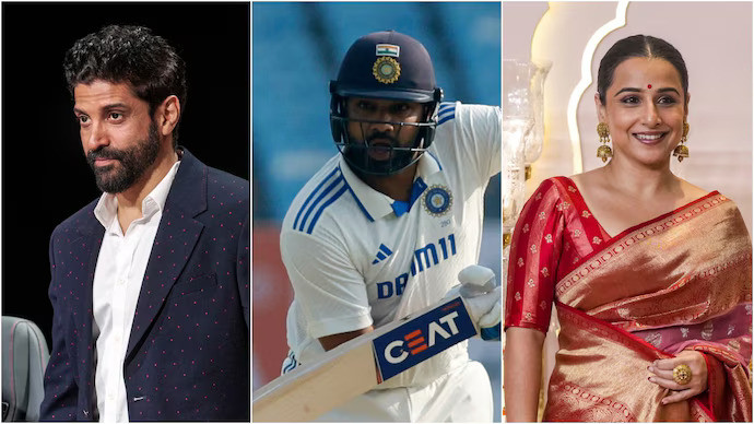 BGT 2024: Rohit Sharma hailed as 'superstar' and 'true leader' by Vidya Balan and Farhan Akhtar