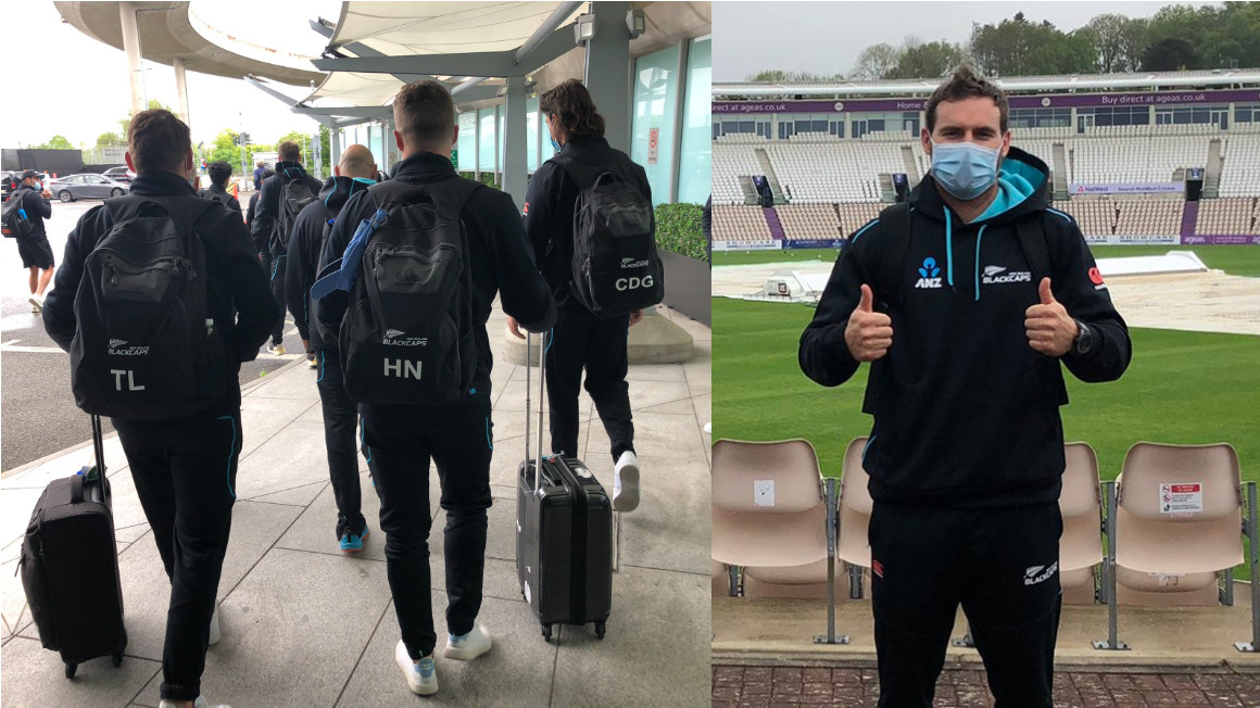 ENG v NZ 2021: See Pics - New Zealand contingent arrives in England for Tests, WTC Final