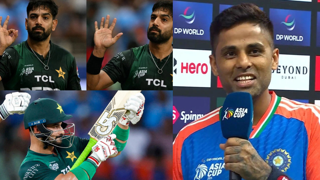 Asia Cup 2025: India complaints against Rauf and Farhan for provocative gestures; Pakistan retaliates with protest against Suryakumar- Report