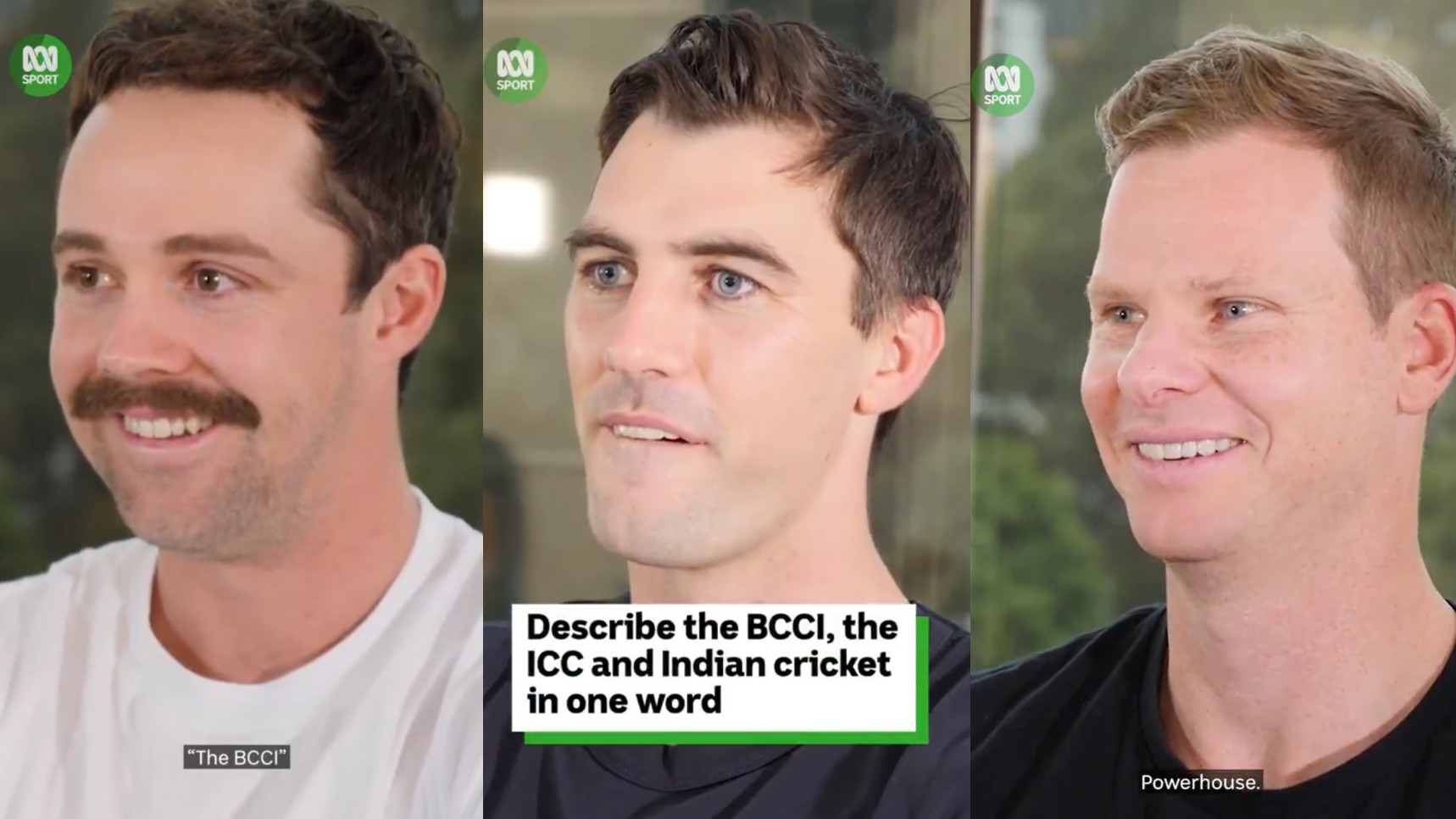 BGT 2024: WATCH- Australian players define BCCI, ICC and Team India in one word; Travis Head, Steve Smith give epic answers