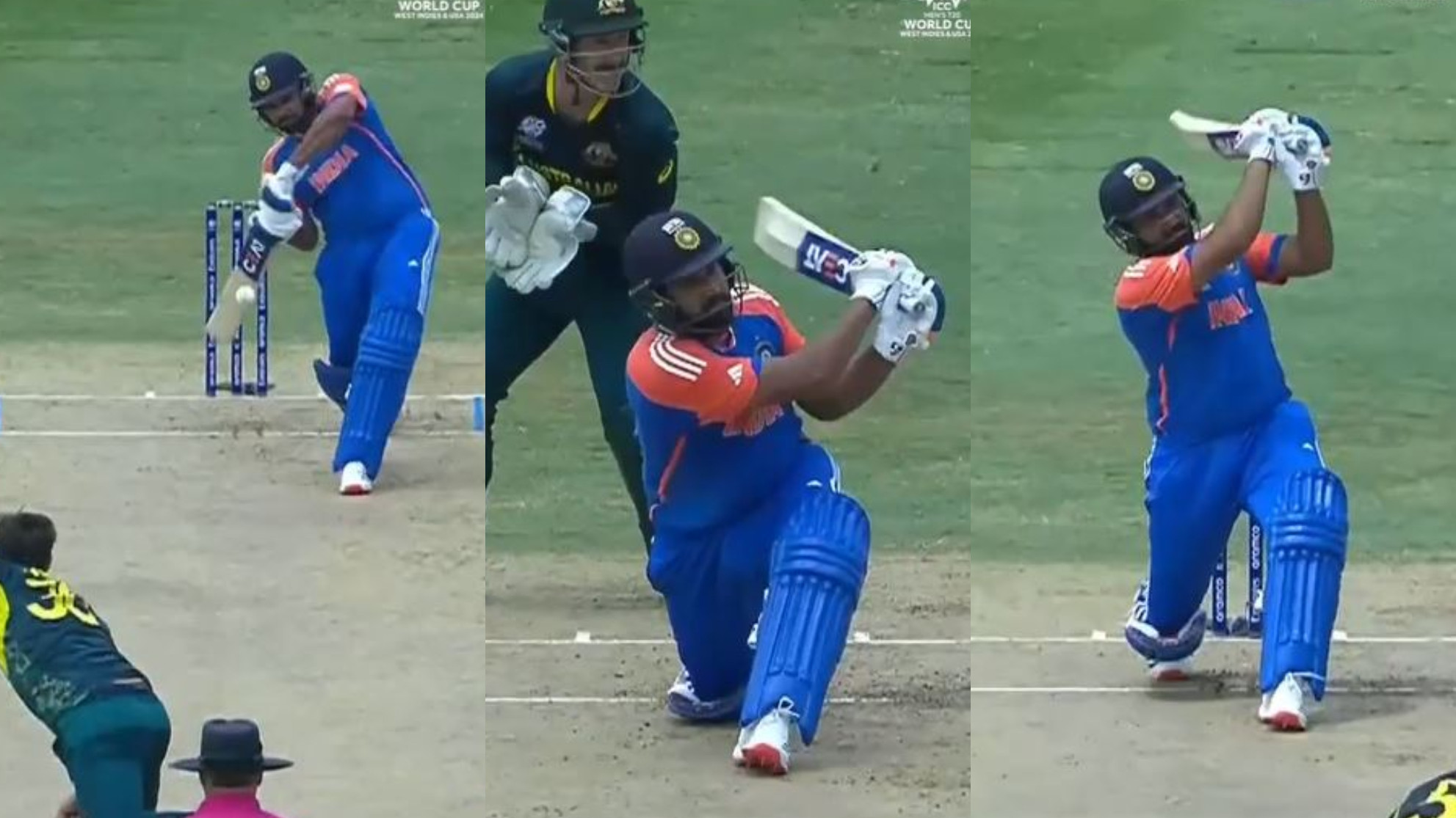 T20 World Cup 2024: WATCH- Rohit Sharma’s dominating 92 in 41 balls against Australia