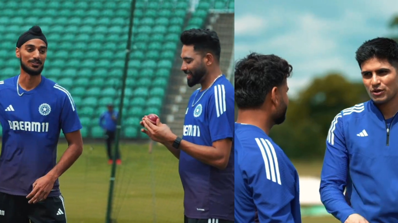 Indian team preps for the final practice game before the England Tests begin | BCCI X