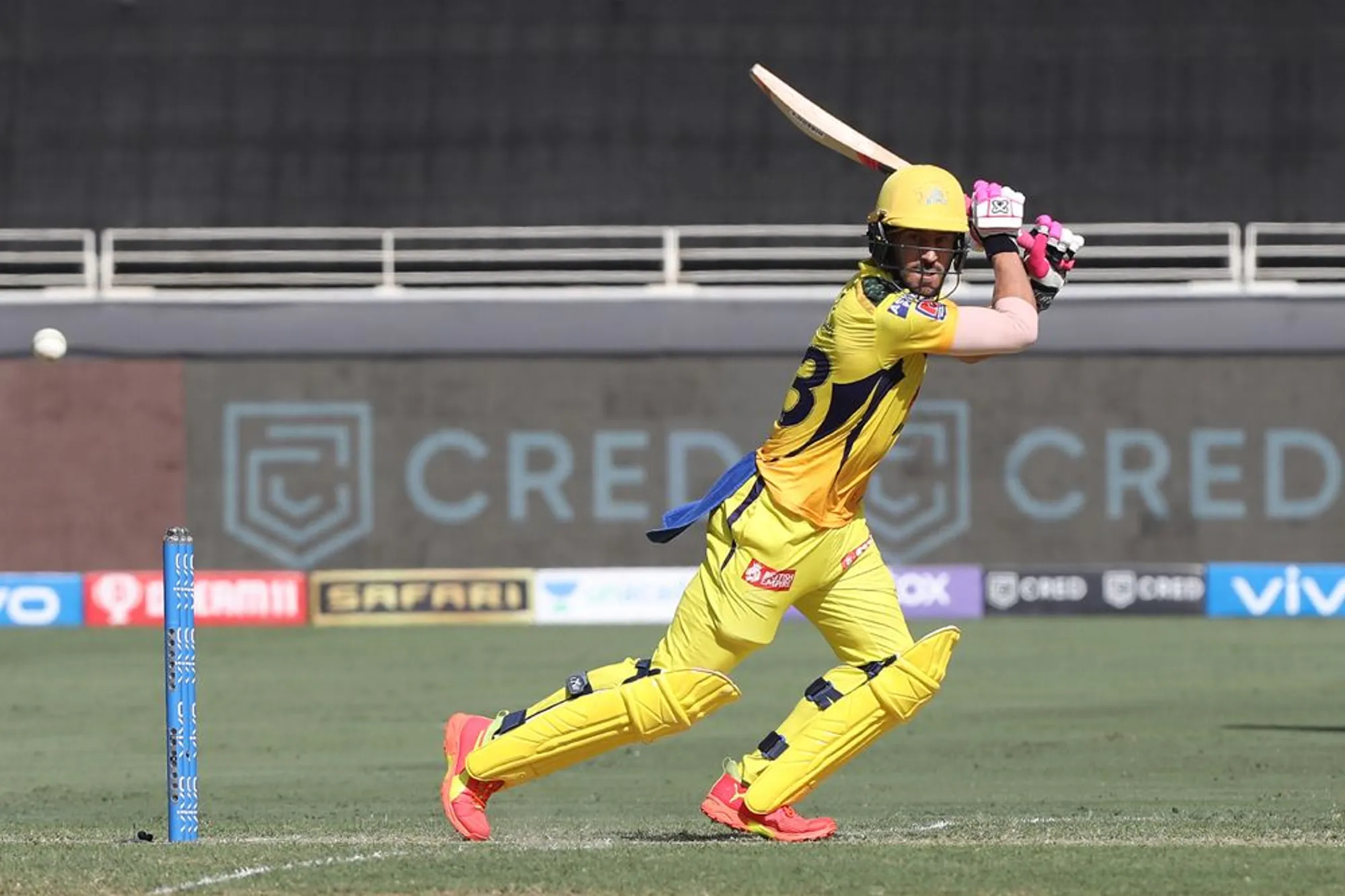 Faf du Plessis top-scored for CSK with 76 | BCCI-IPL