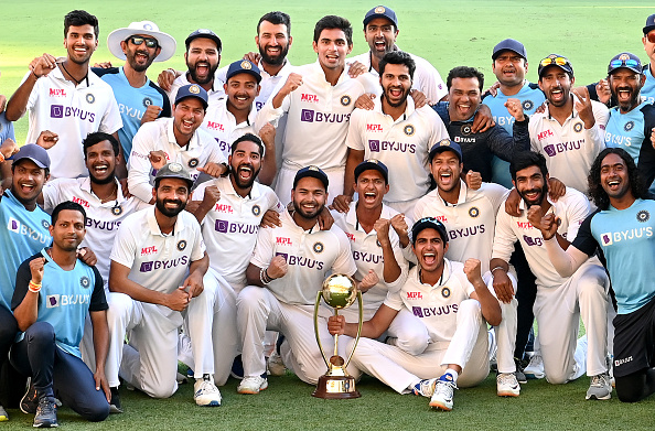 india retained Border-Gavaskar trophy. | Getty