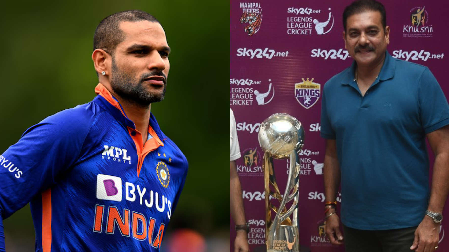 Shikhar Dhawan joins Legends League Cricket after retiring from international and domestic cricket