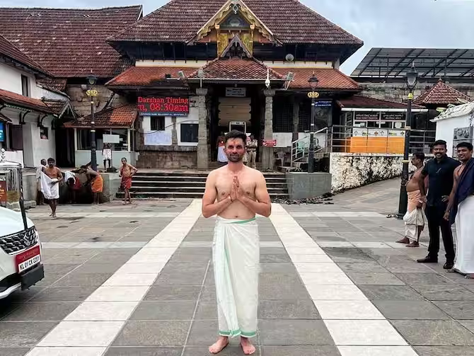 Keshav Maharaj calls himself ardent follower of Bhagwan Ram and Hanuman | X