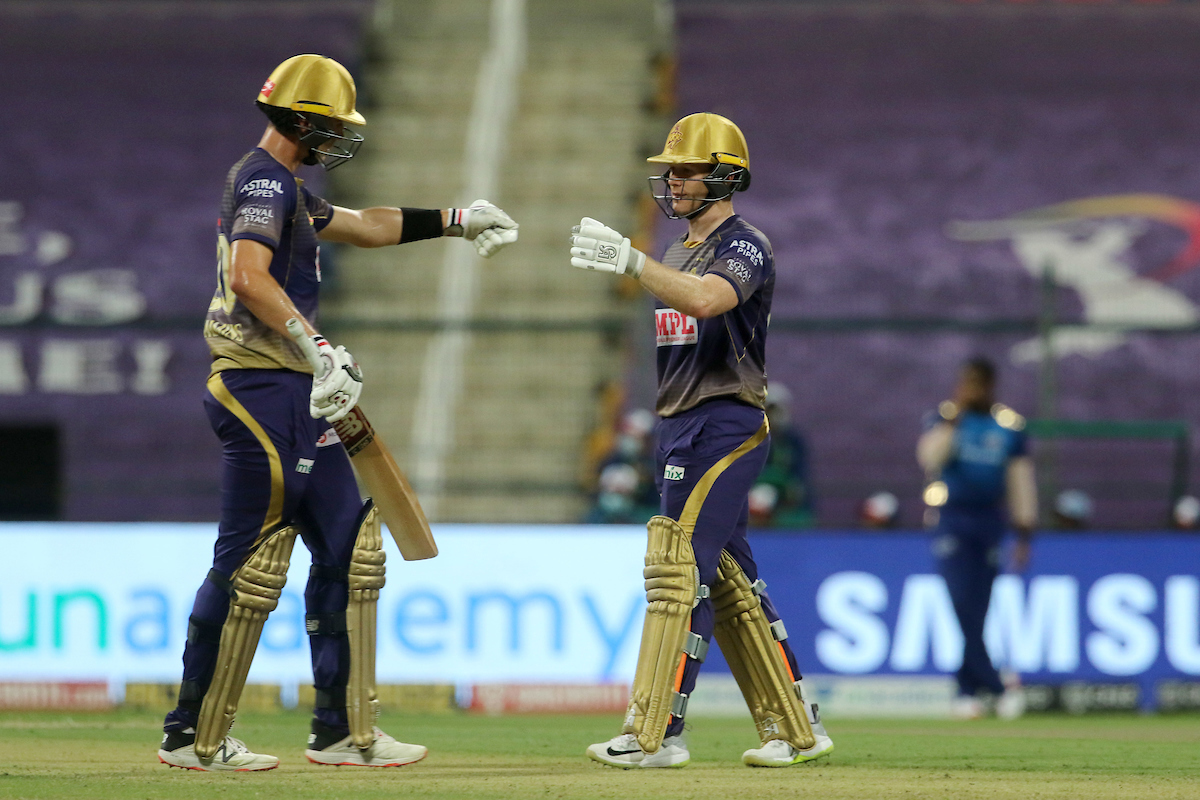 Morgan & co were hammered by the defending champions | BCCI/IPL
