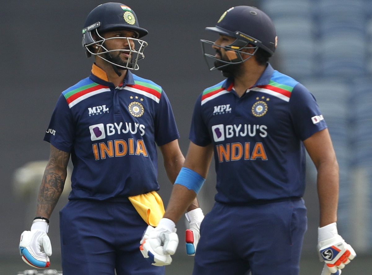 Shikhar Dhawan and Rohit Sharma | Getty