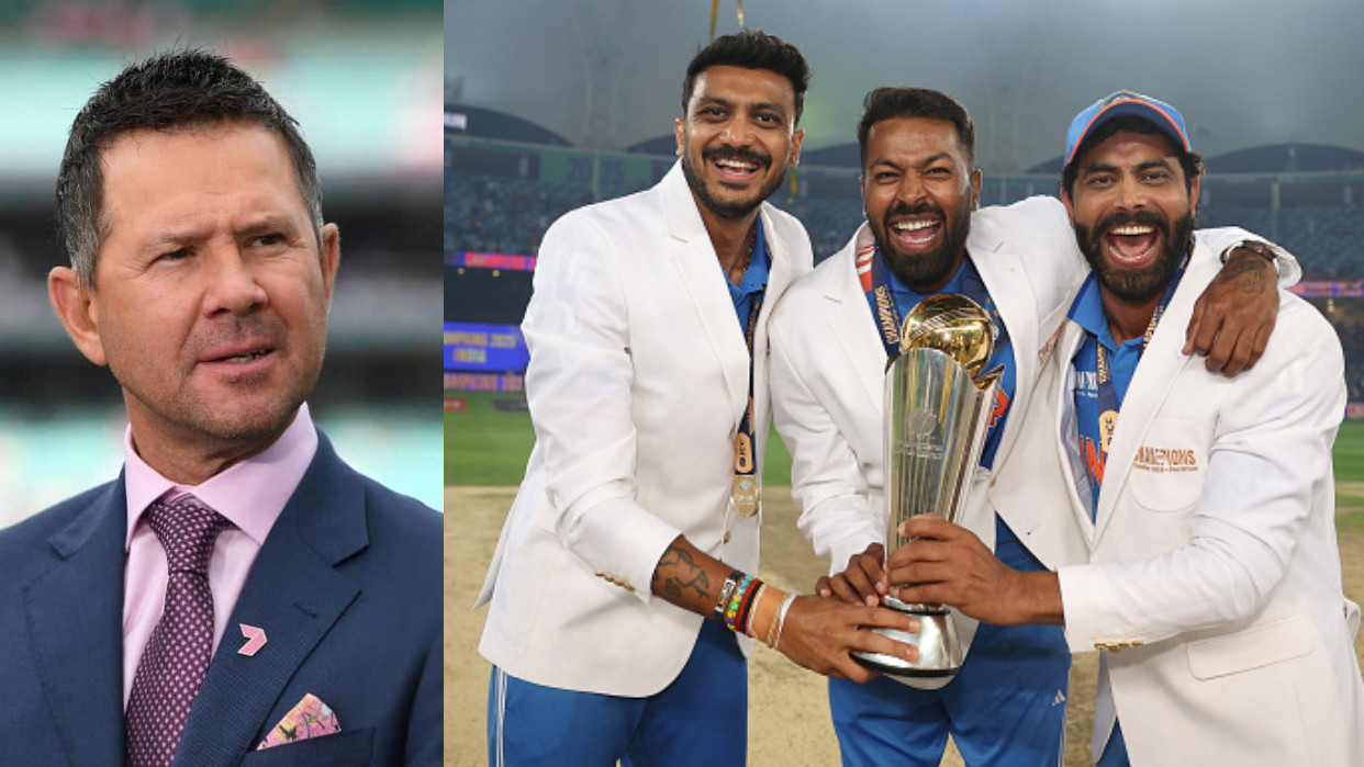 CT 2025: Ricky Ponting praises India’s ‘outstanding’ all-rounders; credits them for ICC Champions Trophy triumph