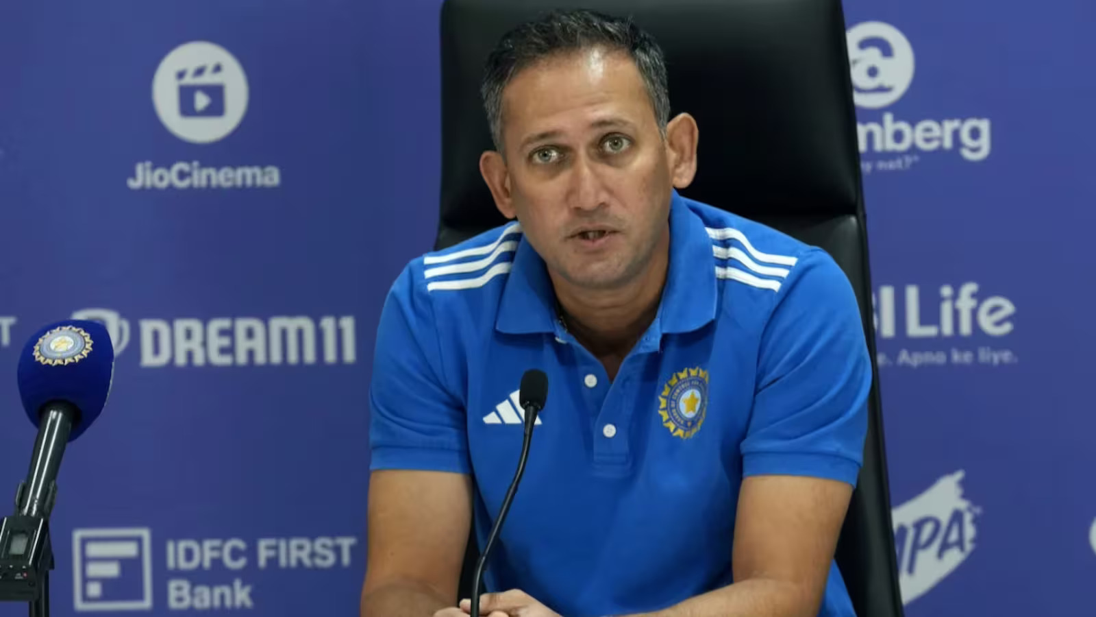 Ajit Agarkar's tenure as BCCI chief selector ends in October this year | X