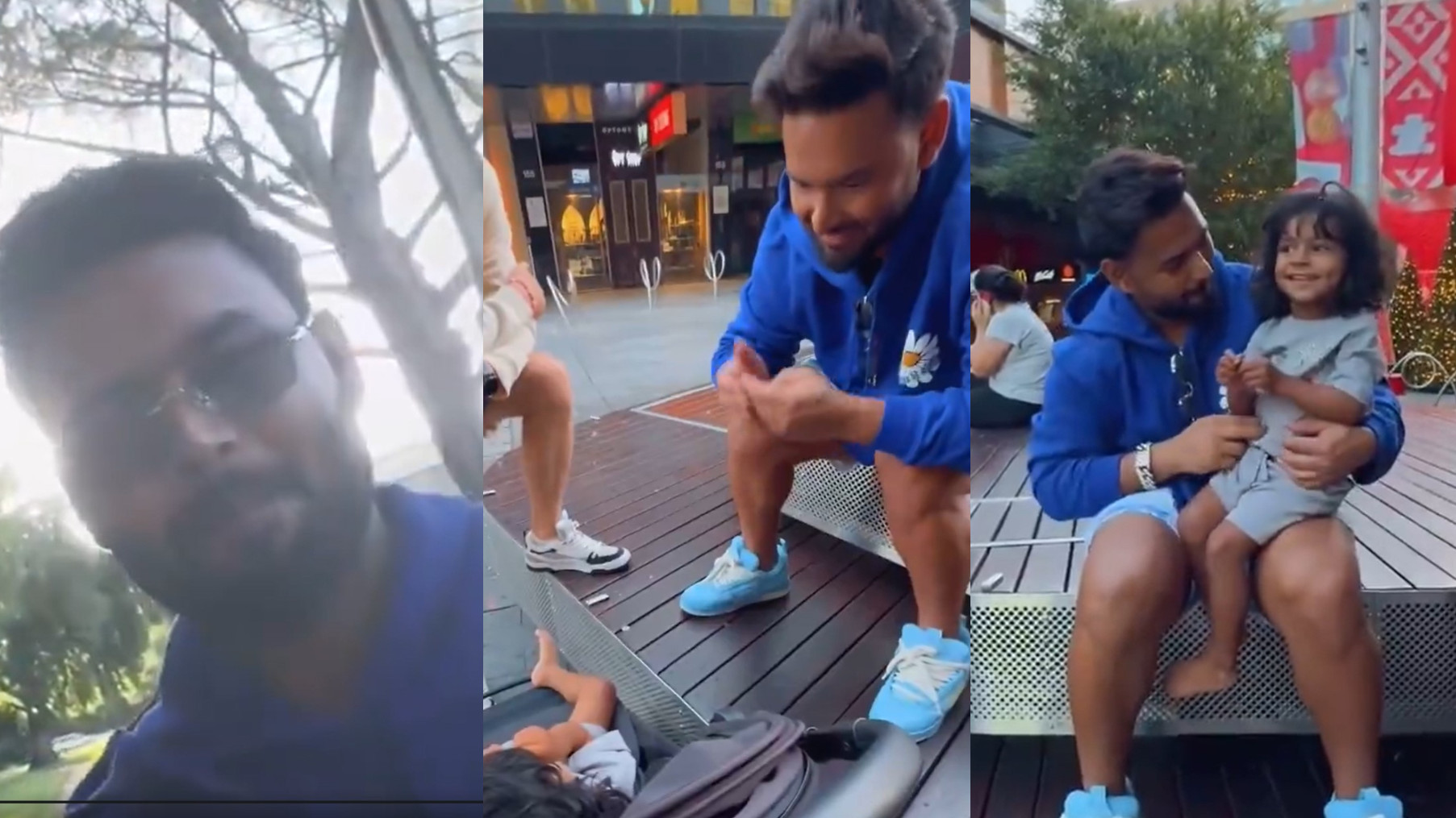 BGT 2024: WATCH- ‘Baby sitter’ Rishabh Pant plays with fans’ kids; asks a fan to clean camera lens while taking selfie