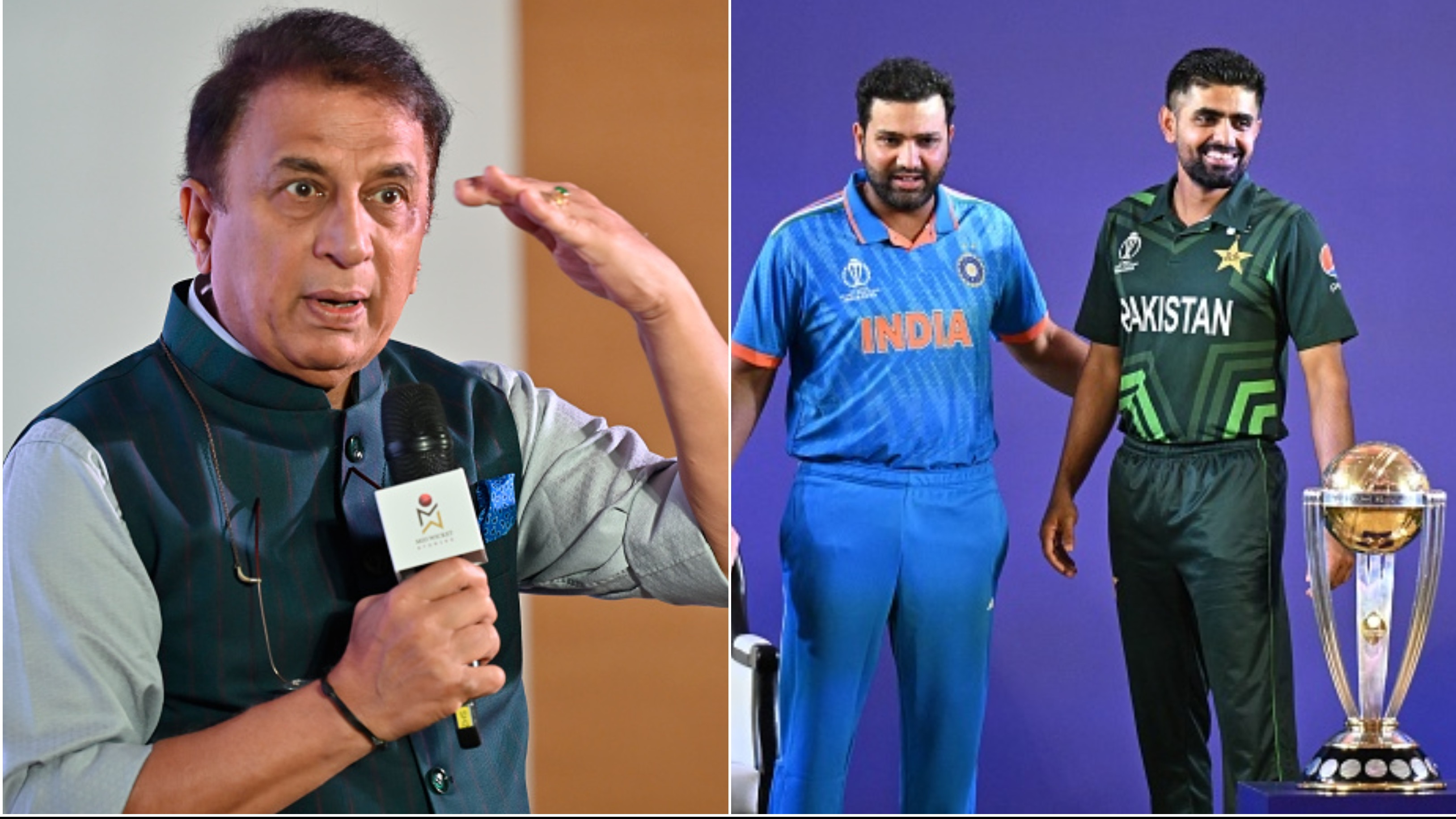 CWC 2023: Sunil Gavaskar picks his favourites for marquee India versus Pakistan clash in Ahmedabad