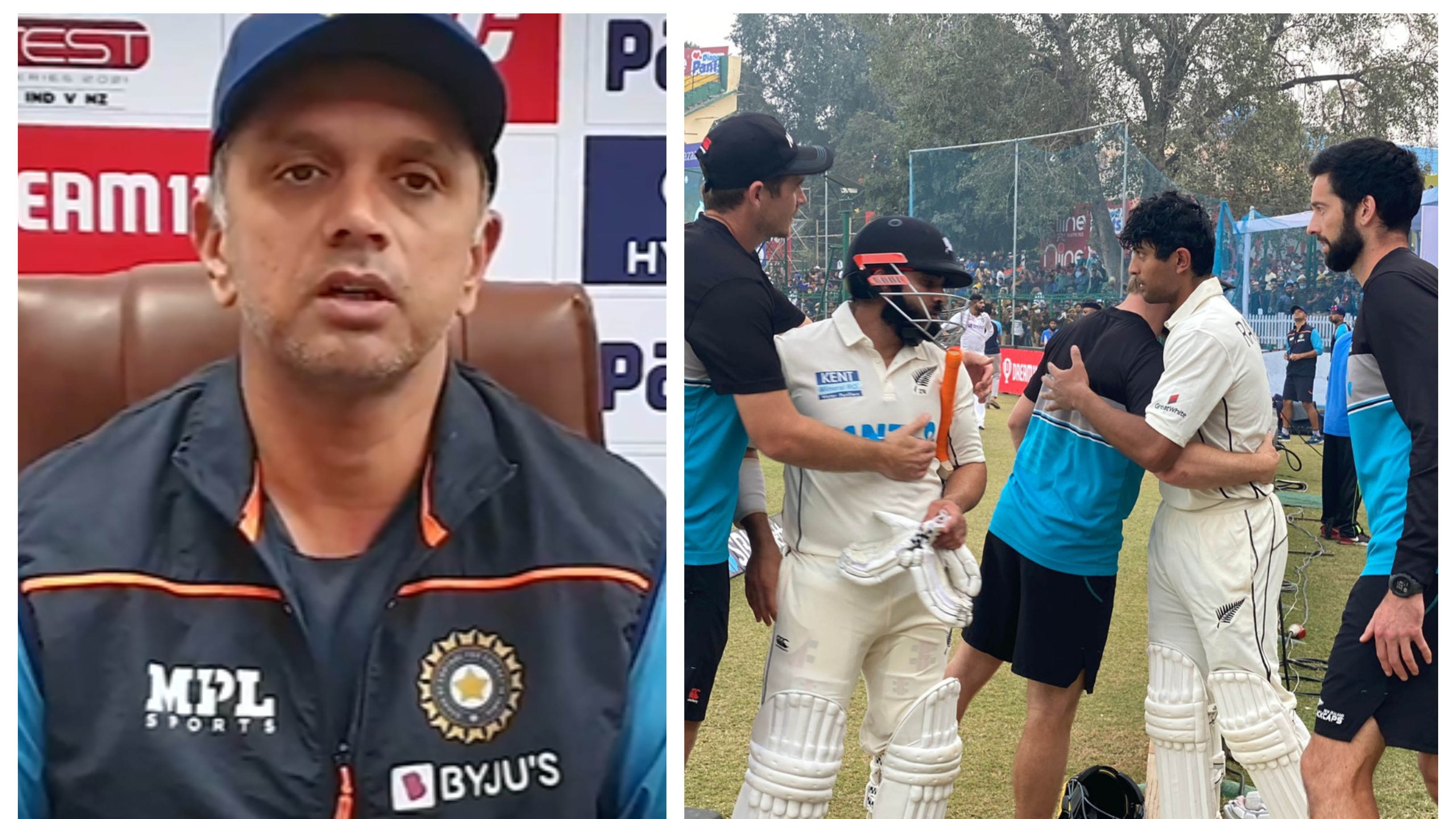 IND v NZ 2021: ‘It was quite an unresponsive pitch on Day 5’, Rahul Dravid after Kanpur Test ends in a draw