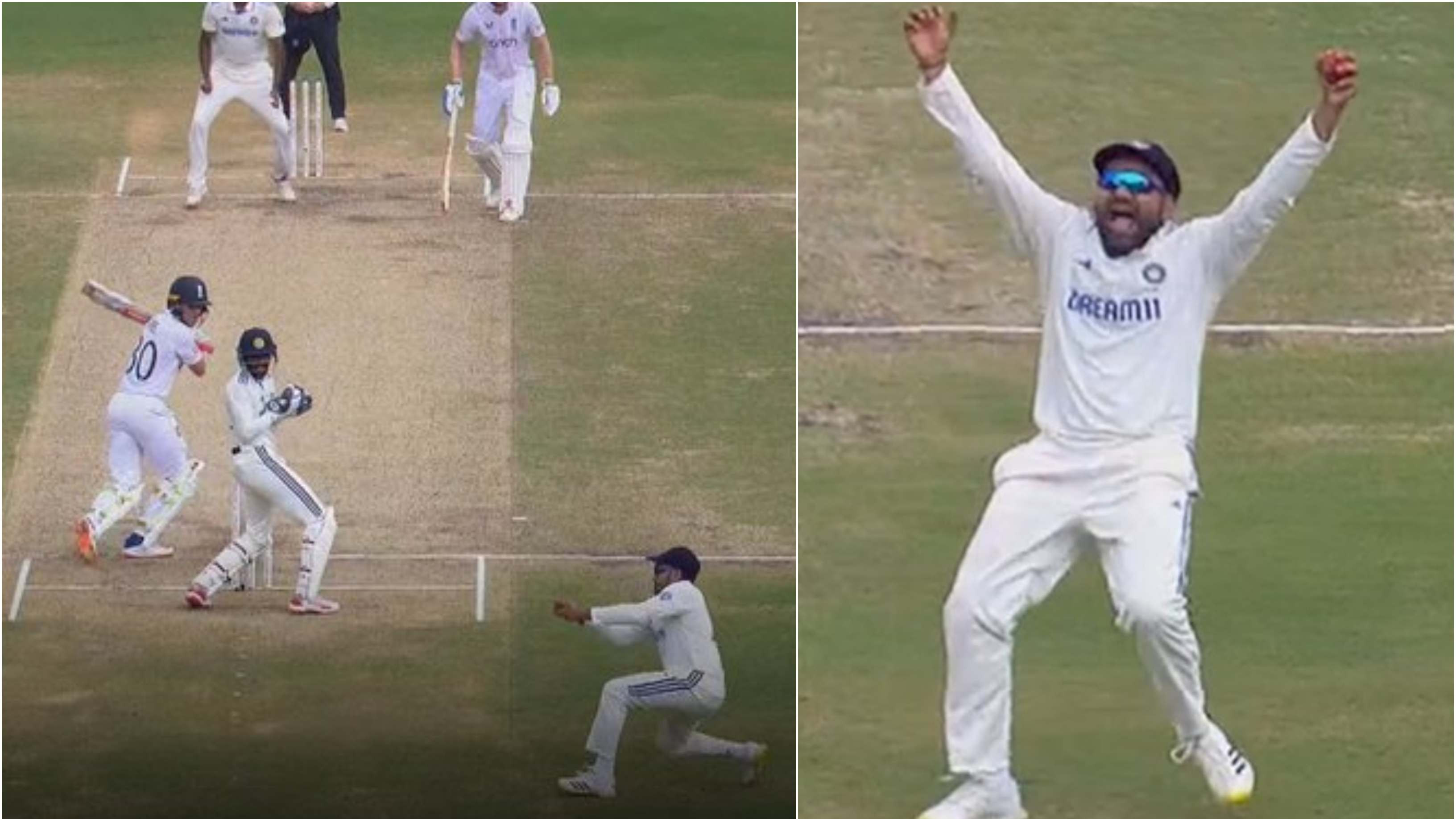 IND v ENG 2024: WATCH – Rohit Sharma takes a sharp reflex catch at slip to dismiss Ollie Pope in Vizag Test