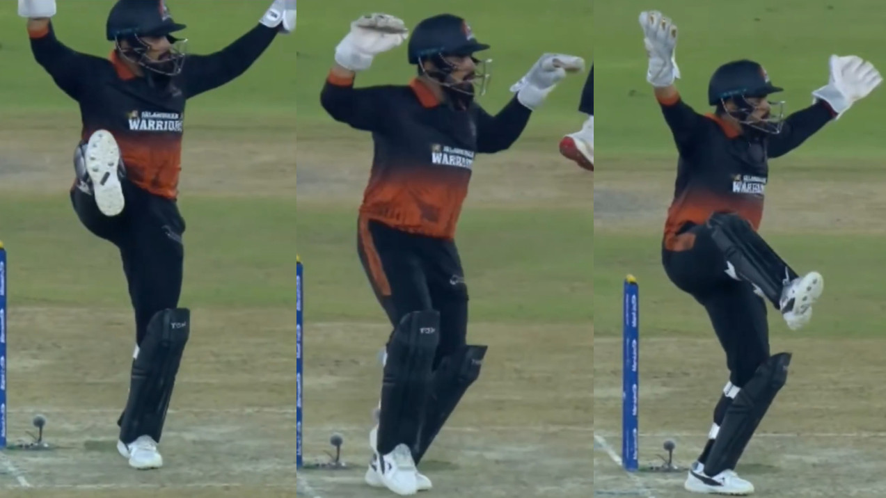 WATCH- Prabhsimran Singh breaks into Bhangra dance as leading Jalandhar Warriors to a thrilling win in Sher-e-Punjab T20 2026