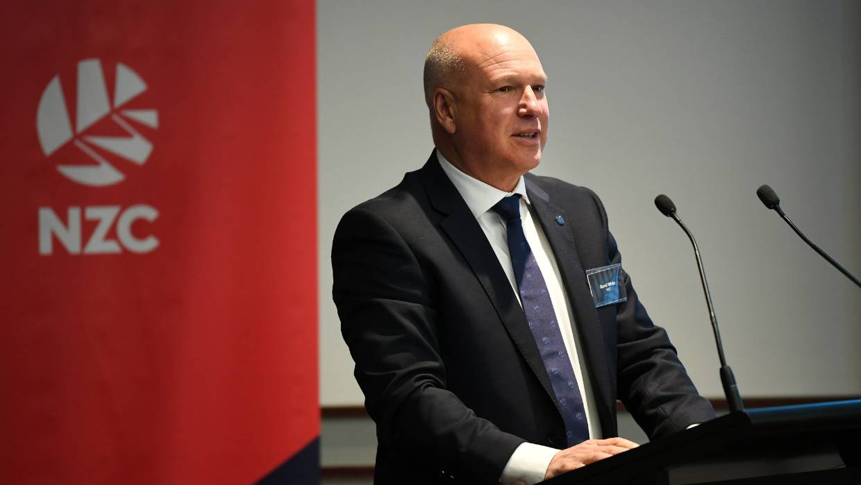 NZC chief executive David White made the announcement | Photosport  