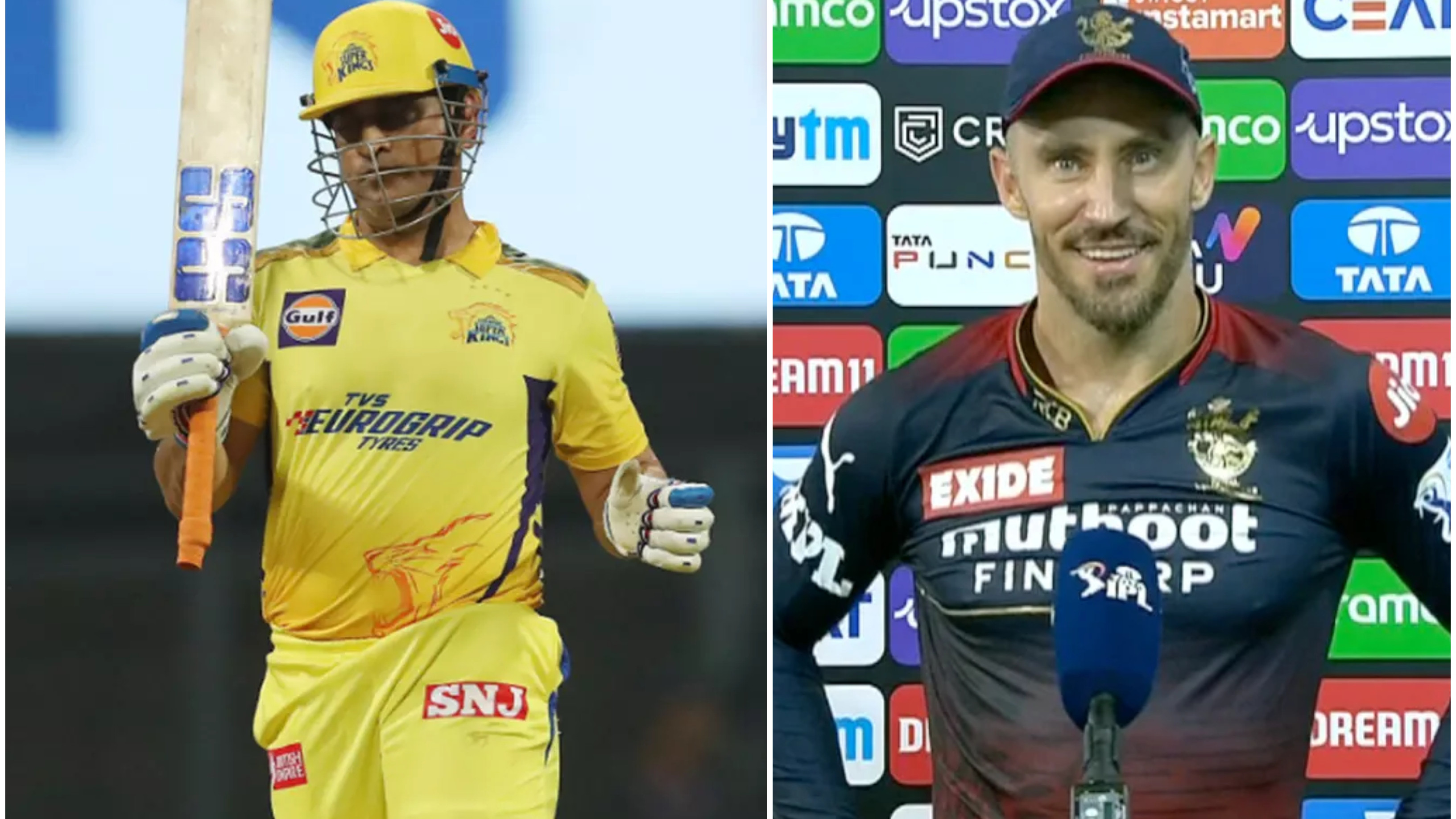 IPL 2022: WATCH – Faf du Plessis expresses surprise over MS Dhoni’s reappointment as CSK captain