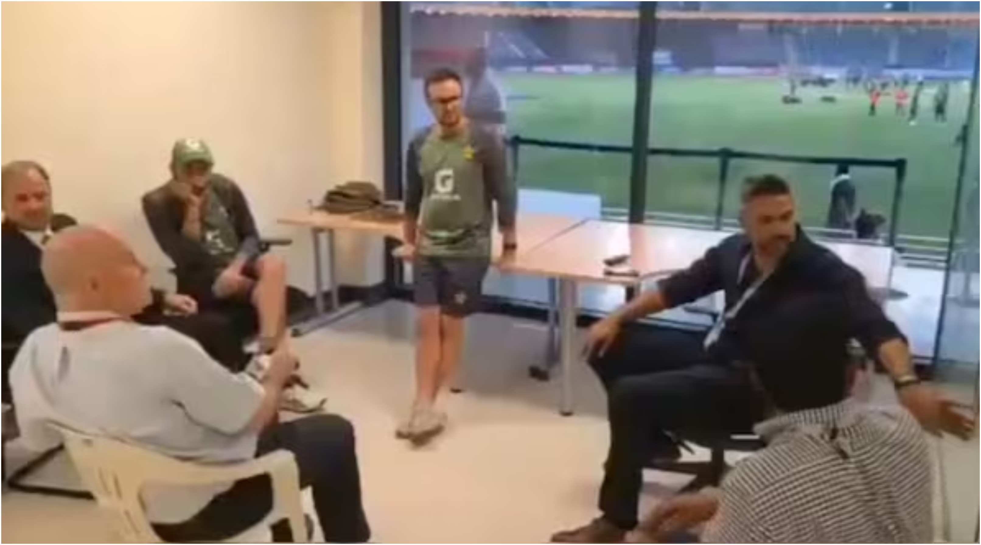 A screenshot of the video leaked by PCB | X