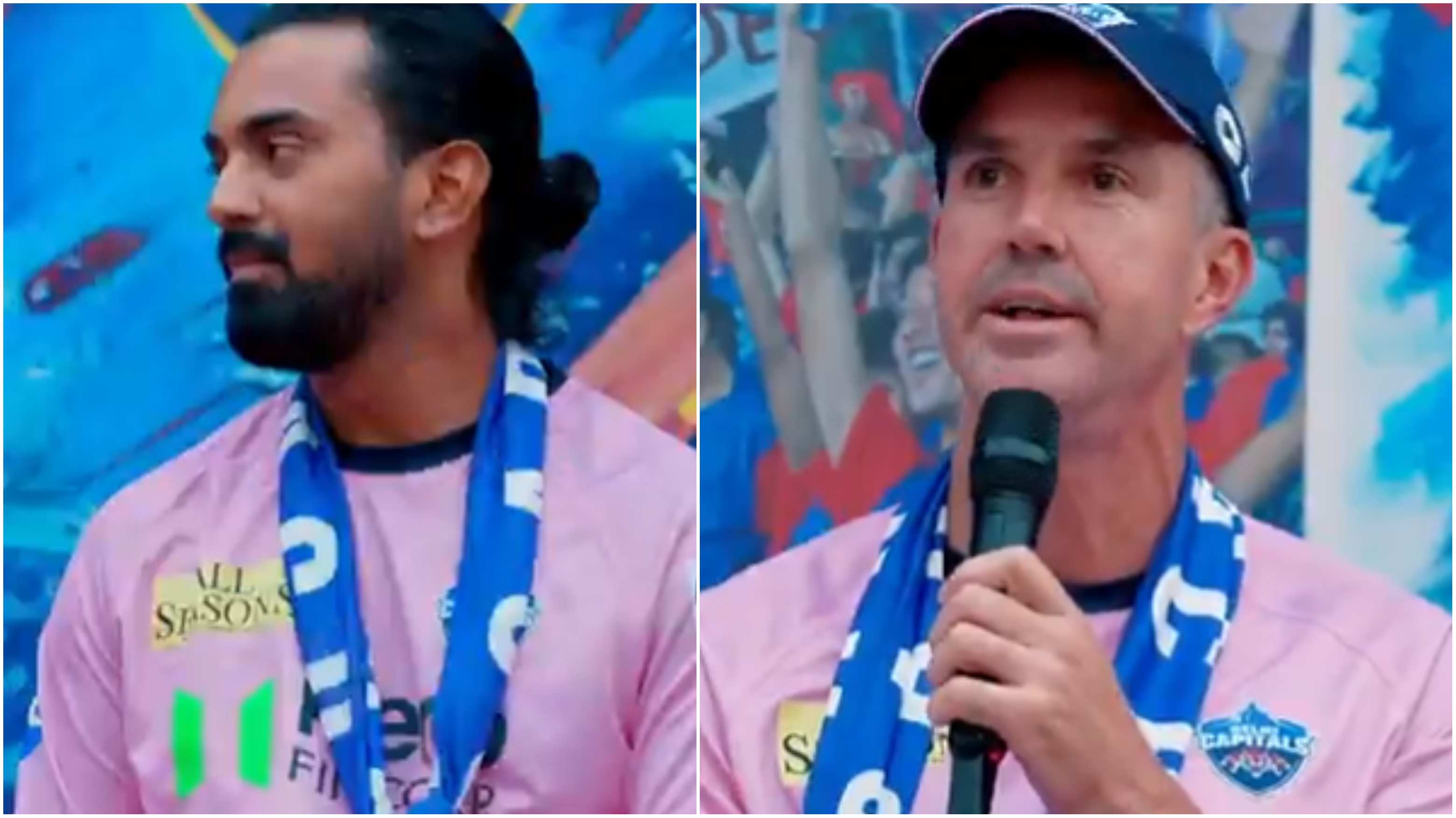 Kevin Pietersen and KL Rahul | Screengrabs/DC