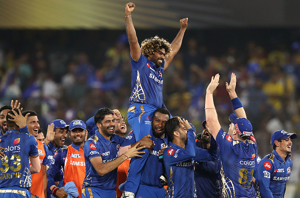 Mumbai Indians after winning IPL 2019 | GETTY