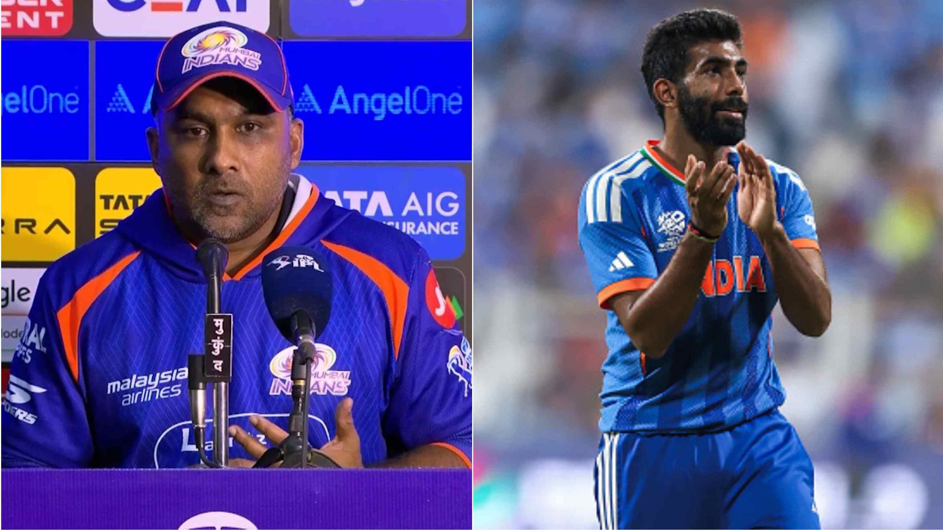 IPL 2026: Jasprit Bumrah played T20 World Cup with niggle, reveals MI coach Mahela Jayawardene