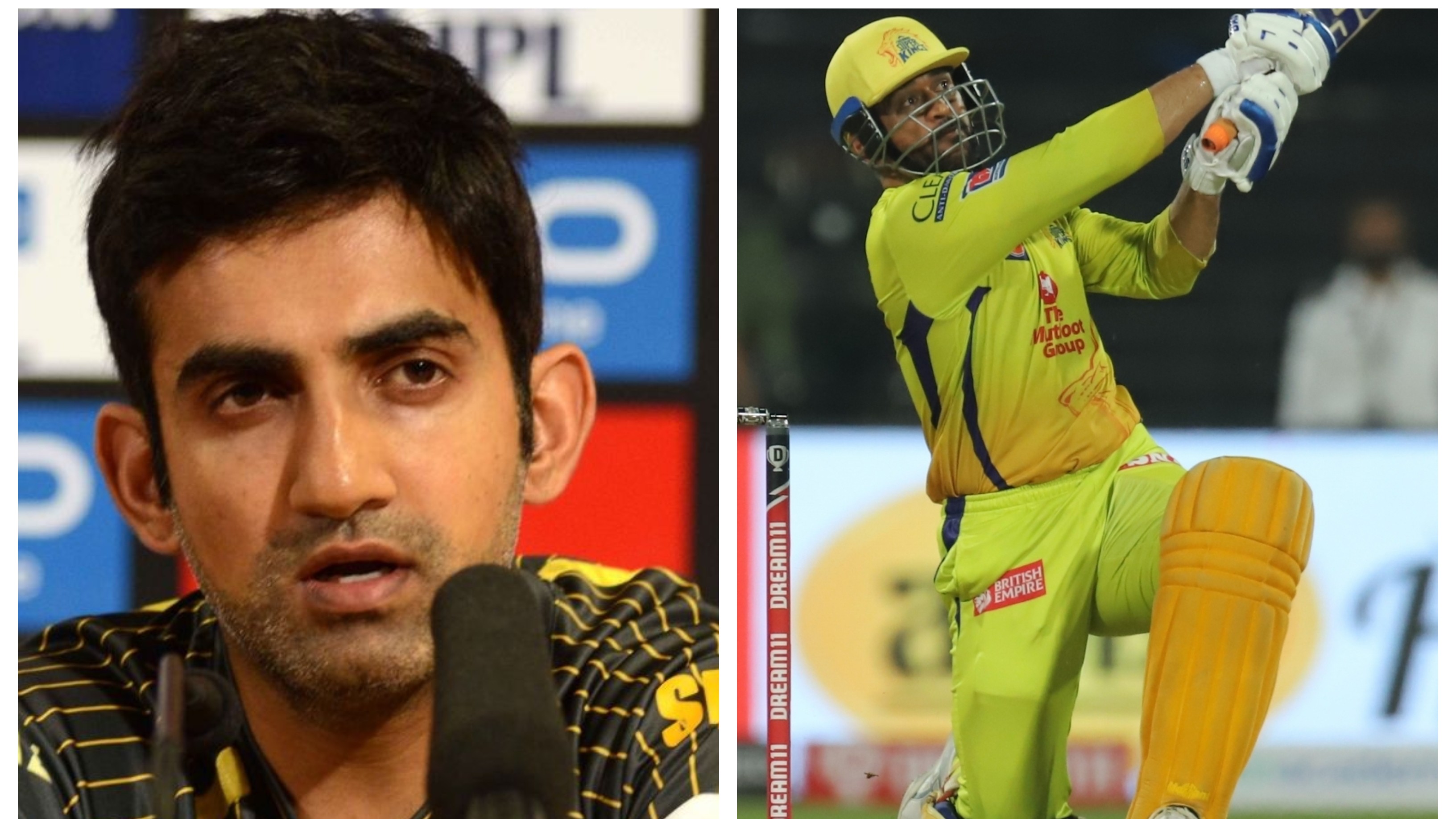 IPL 2020: 'Start leading from the front’, Gambhir lambasts Dhoni for coming to bat at No.7 against RR