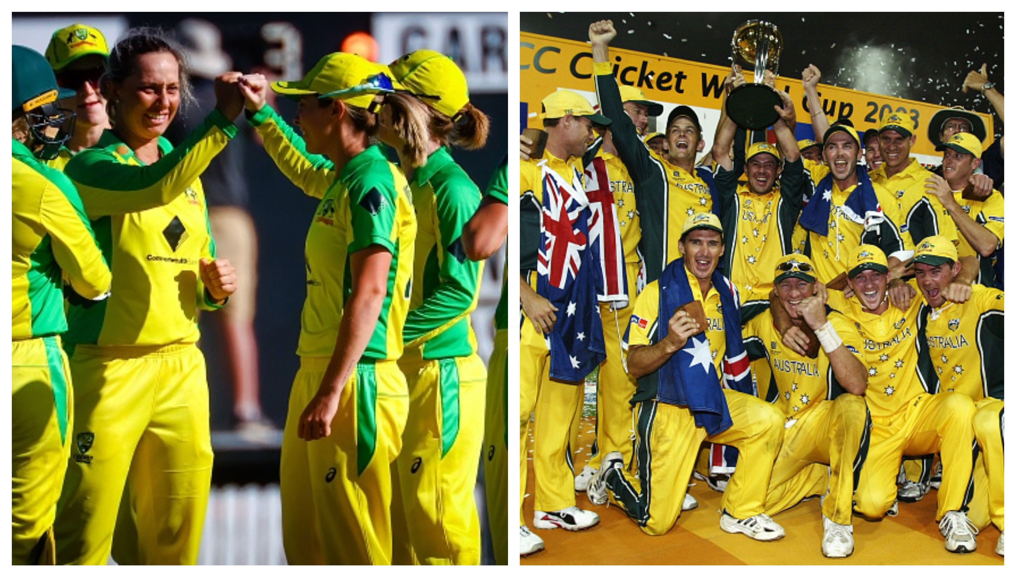 Australian women's team equal world record set by Ricky Ponting's men