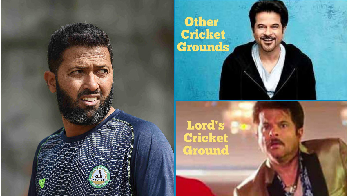 ENG v IND 2021: Wasim Jaffer explains famous Lord's slope with a hilarious Anil Kapoor meme