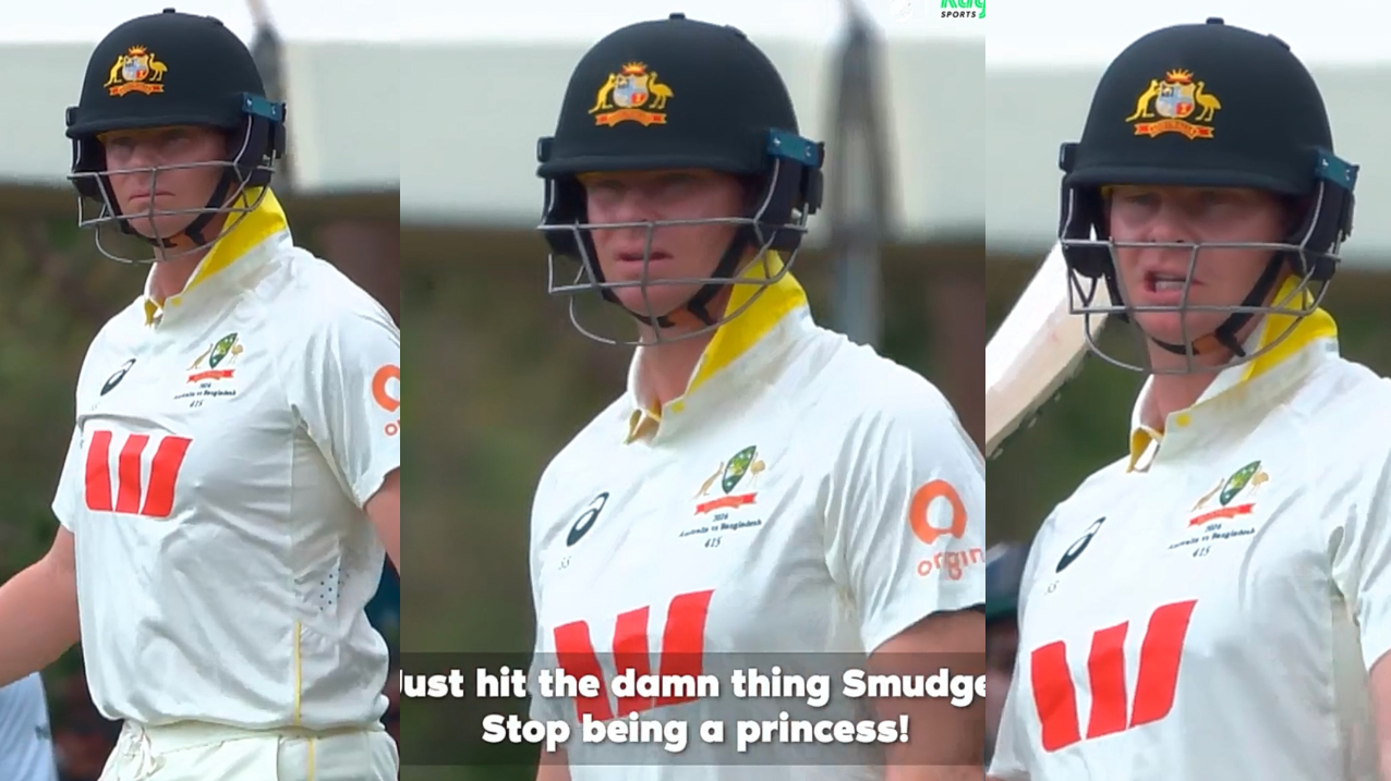 Steve Smith got sledged by a fan as he stopped play due to sightscreen issue | Instagram 
