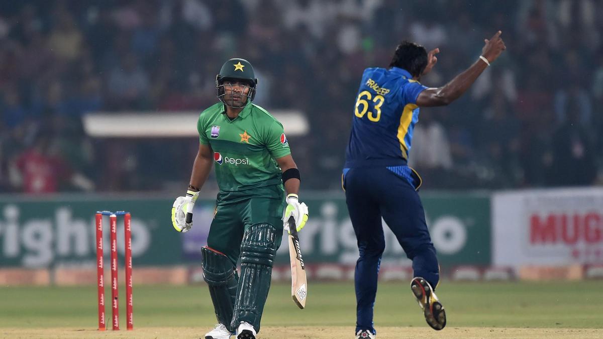 Akmal was out for a golden duck on his T20 comeback in Lahore | AFP
