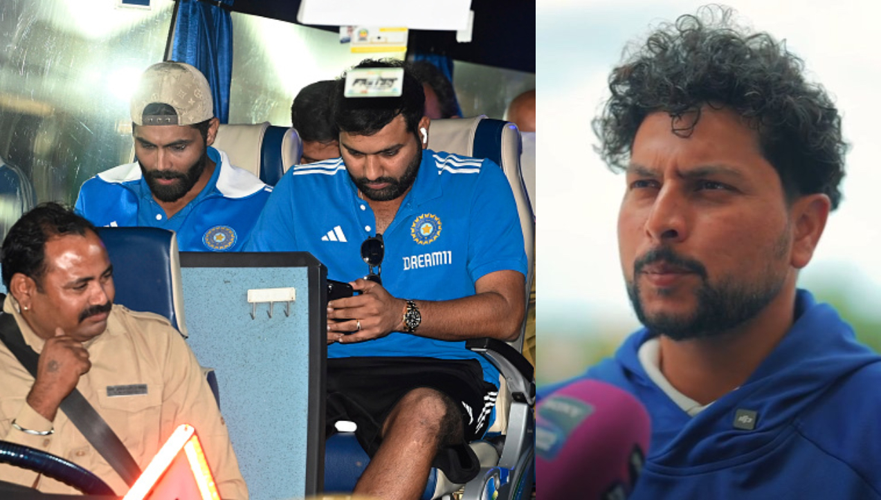 Rohit Sharma used to sit with Ravindra Jadeja and has now was laced by Kuldeep Yadav.