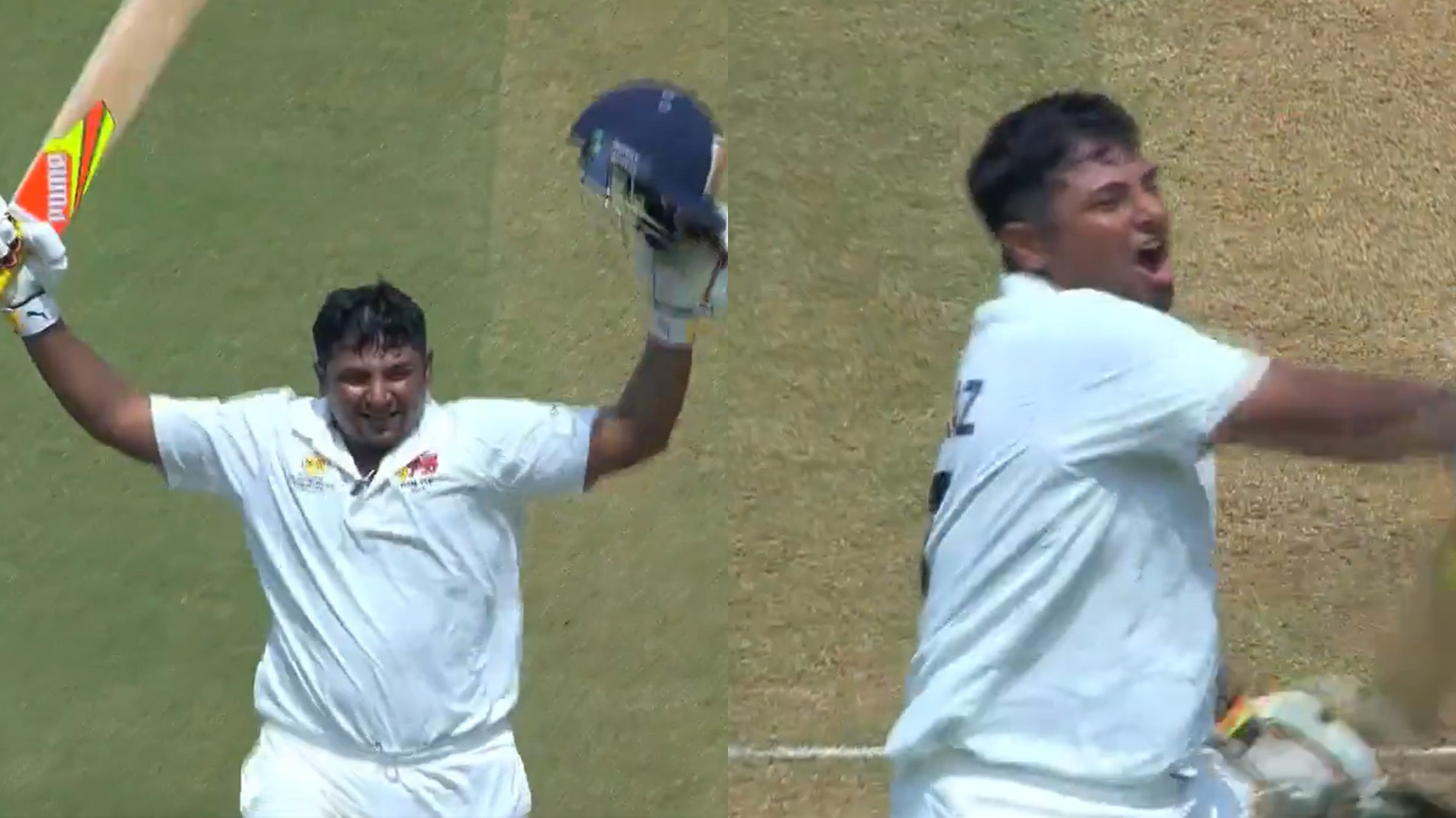 WATCH- Sarfaraz Khan's brilliant century for Mumbai in Irani Cup match; continues dominance in domestic cricket