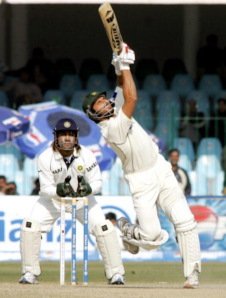 Shahid Afridi slammed 103 runs against India in 2006 Lahore Test | Getty