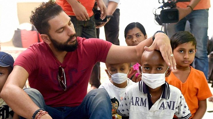 “Don’t Give Up,” Yuvraj Singh pledges to help those fighting cancer on Cancer Survivors Day