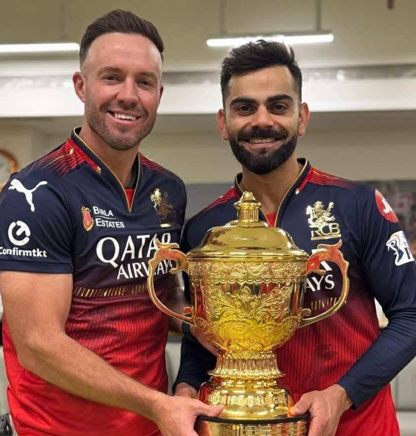 AB de Villiers and Virat Kohli played for RCB in IPL | Instagram