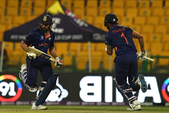 KL Rahul and Rohit Sharma | Getty 