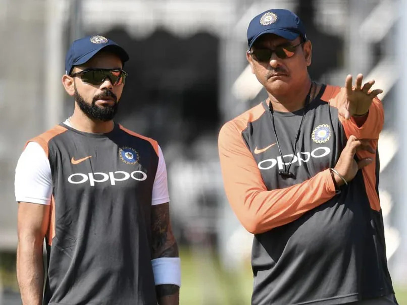 Virat Kohli and Ravi Shastri | Getty